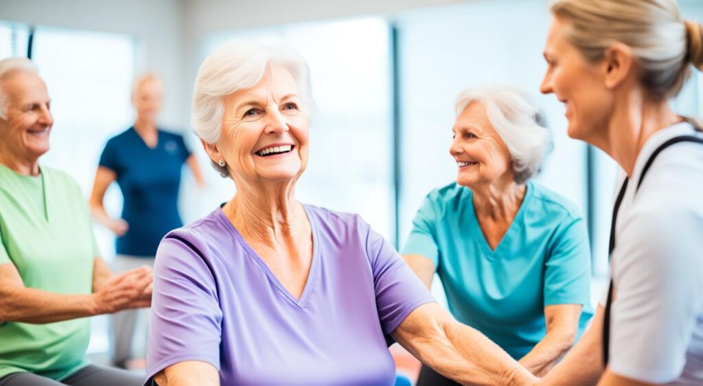 Exercícios para idosos fisioterapia